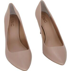 INC International Concepts Zitah Pumps Dark Almond Nude Heels US 9.5M